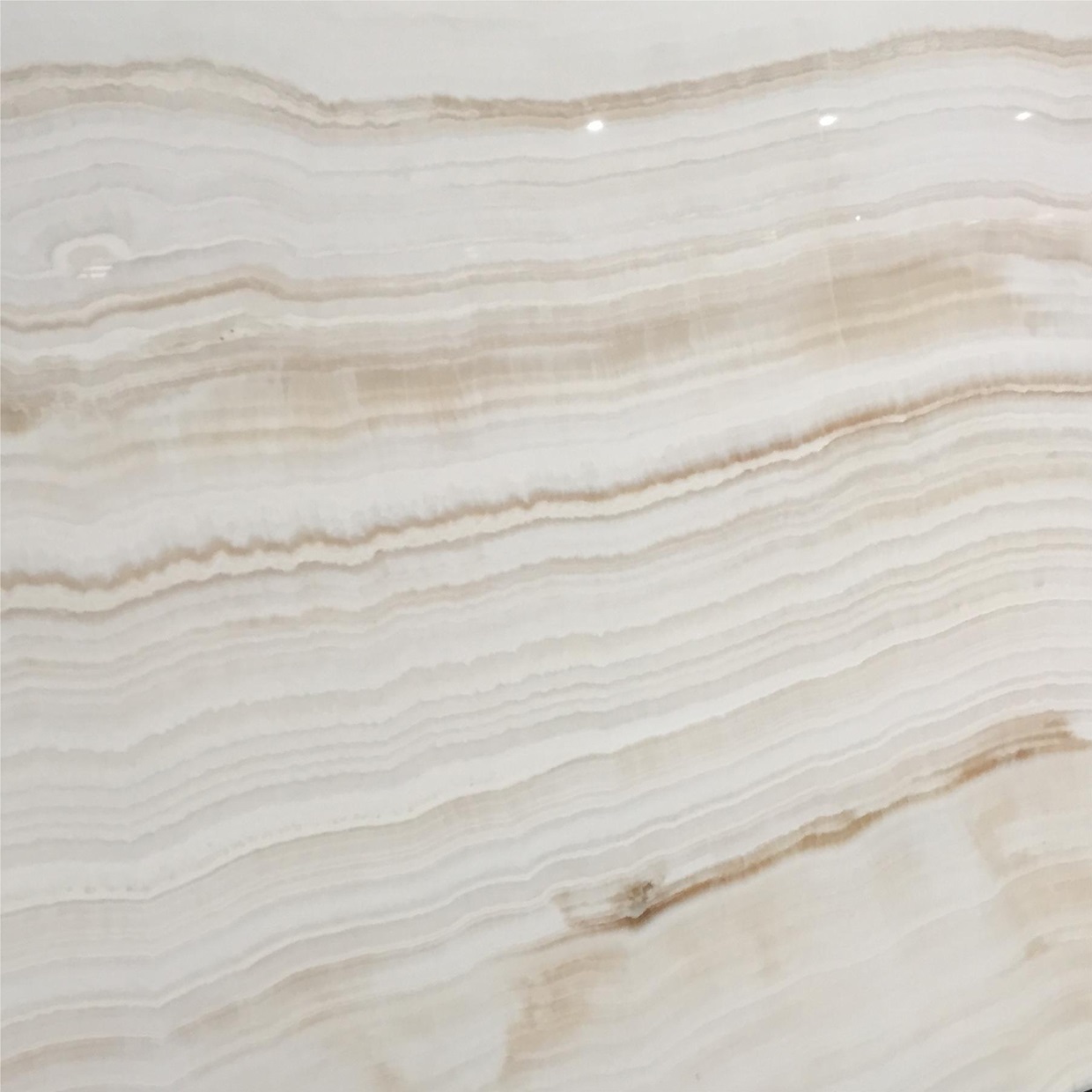 Ivory Onyx White Onyx Slabs Bookmatch Backlit