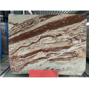  » Natural Marble Monica Red slabs and blocks