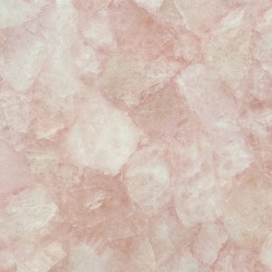 Pink Crystal a natural semiprecious stone for interior decoration