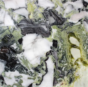 Factory Cheap Hot Marble Kitchen Worktops – Ice Connect Marble White Beauty Ice Jade Marble Slab – ICE STONE