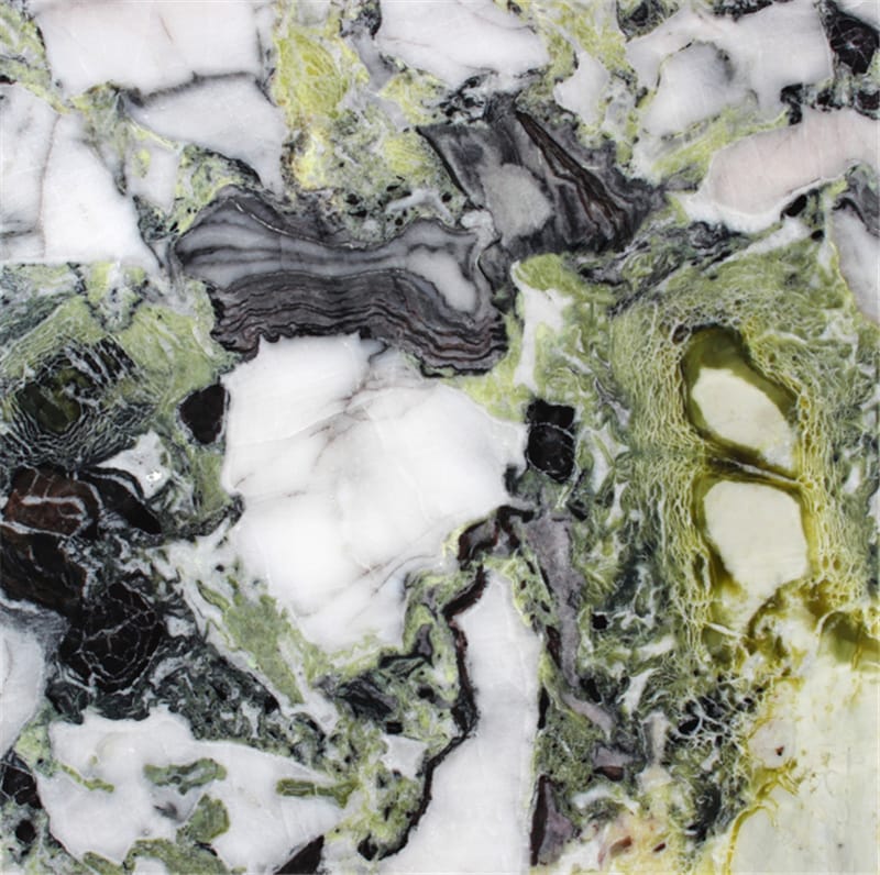 Hot sale Green Marble Slabs – Ice Connect Marble White Beauty Ice Jade Marble Slab – ICE STONE