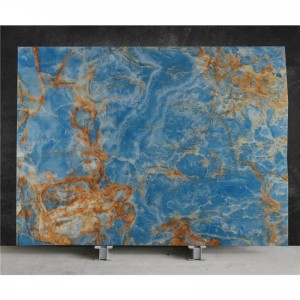  » Hot-Selling Backlit Blue Onyx Slab