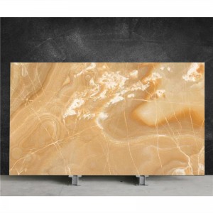  » Honey Yellow Onyx Polished Backlit Slab