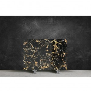  » Chinese Electrolytic Golden Portoro Black Marble