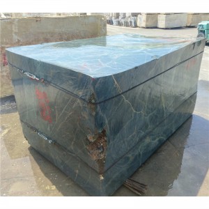  » Popular Luxury Lush Volcanic Green Marble Block