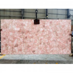  » Pink Crystal a natural semiprecious stone for interior decoration