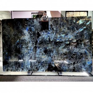  » Lemurian Blue Labradorite Emerald Azul Granite Quartzite Slabs