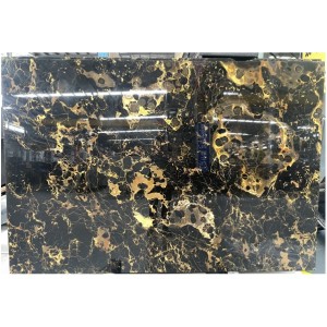  » Chinese Electrolytic Golden Portoro Black Marble