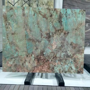  » Amazonite Green Natural Green Quartzite Stone