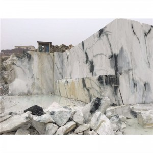  » Panda White Marble Block White Nature Stone