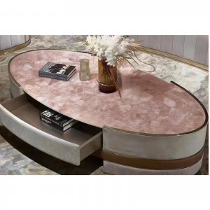  » Pink Crystal a natural semiprecious stone for interior decoration