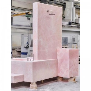  » High Quality Polished Pink Onyx for Background Wall Panel