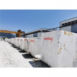  » Chinese Oriental Calacatta White Mont Blanc Marble Slab for Project