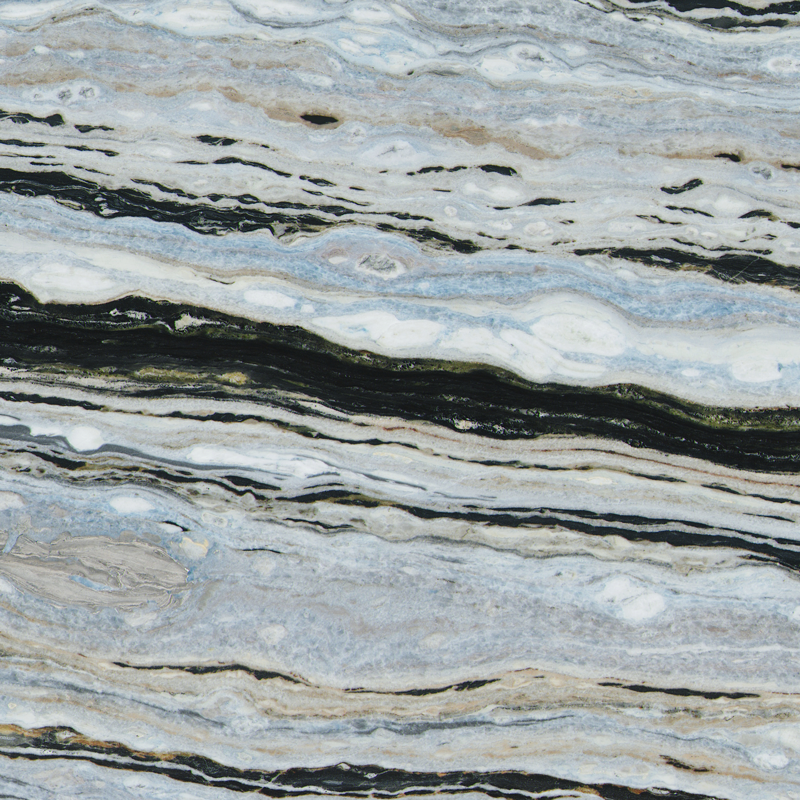 Beautiful Polished Blue Valley Marble Slab Tiles For Wall and Floor