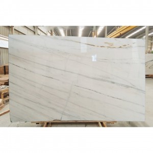  » China Natural Dior White Marble Polished Bookmatched Slabs