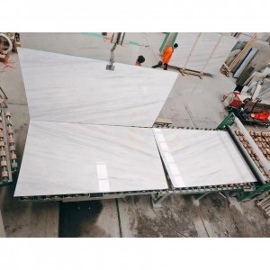  » China Natural Dior White Marble Polished Bookmatched Slabs